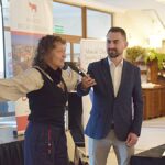 spotkanie prozdrowotne w auli hotelowej.