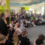 Zajęcia dla dzieci w bibliotece.