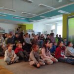 Zajęcia dla dzieci w bibliotece.