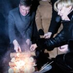 Uroczystości na placu przed ratuszem.