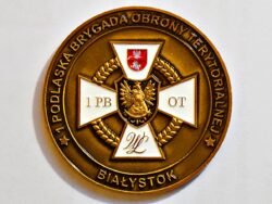 Pamiątkowy medal wojskowy.