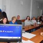 szkolenie w sali konferencyjnej urzędu skarbowego.