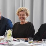 Uroczystość w centrum konferencyjnym.
