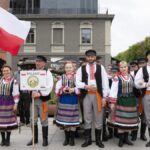 Zdjęcie członków zespołu podczas festiwalu.