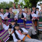 Zdjęcie członków zespołu podczas festiwalu.