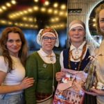 Zdjęcie członków zespołu podczas festiwalu.