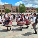 Zdjęcie członków zespołu podczas festiwalu.