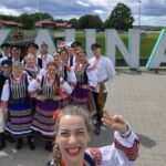 Zdjęcie członków zespołu podczas festiwalu.
