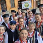 Zdjęcie członków zespołu podczas festiwalu.