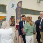 burmistrz miasta rozmawia z minister pełczyńską-nałęcz